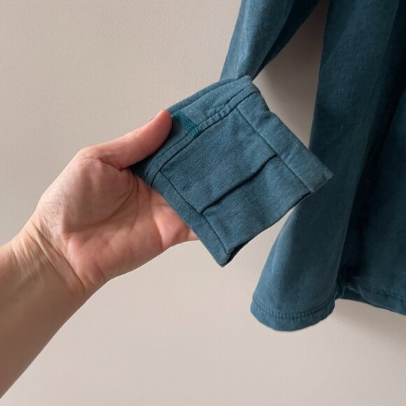 Lululemon Coast Wrap II Stretch Activewear Jacket Heathered Alberta Lake Blue 4 - Picture 6 of 8